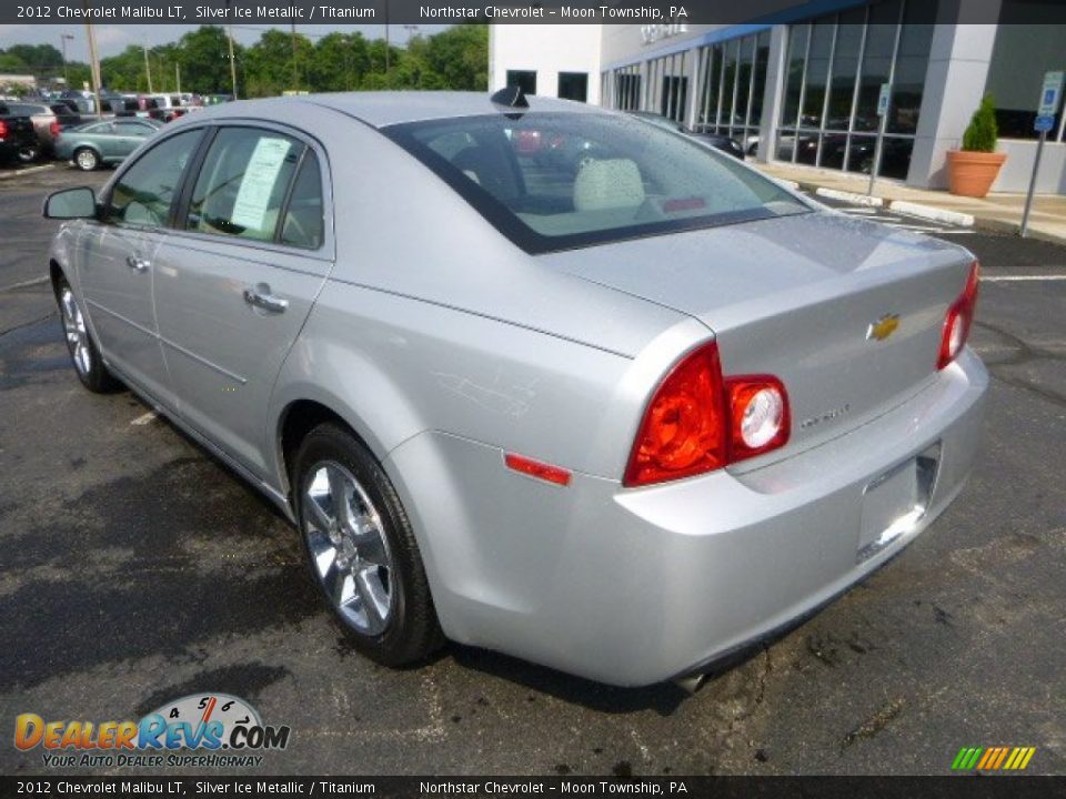 2012 Chevrolet Malibu LT Silver Ice Metallic / Titanium Photo #3
