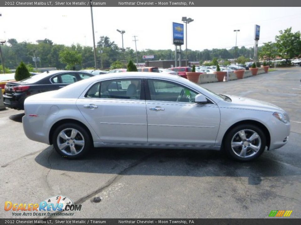 2012 Chevrolet Malibu LT Silver Ice Metallic / Titanium Photo #6