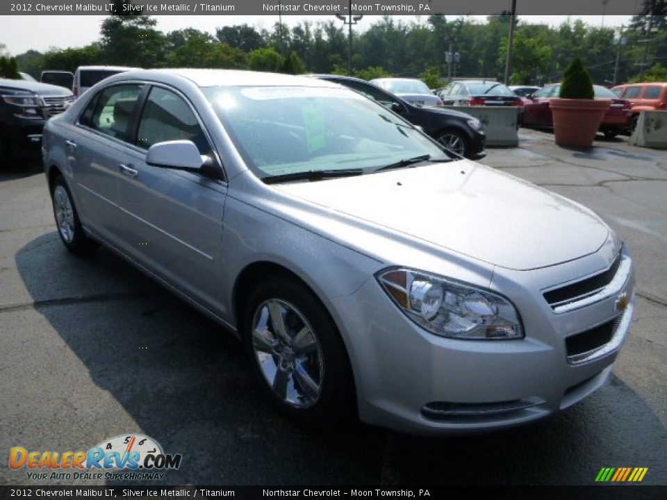 2012 Chevrolet Malibu LT Silver Ice Metallic / Titanium Photo #7
