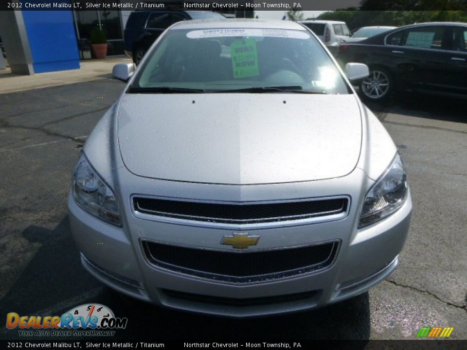 2012 Chevrolet Malibu LT Silver Ice Metallic / Titanium Photo #8