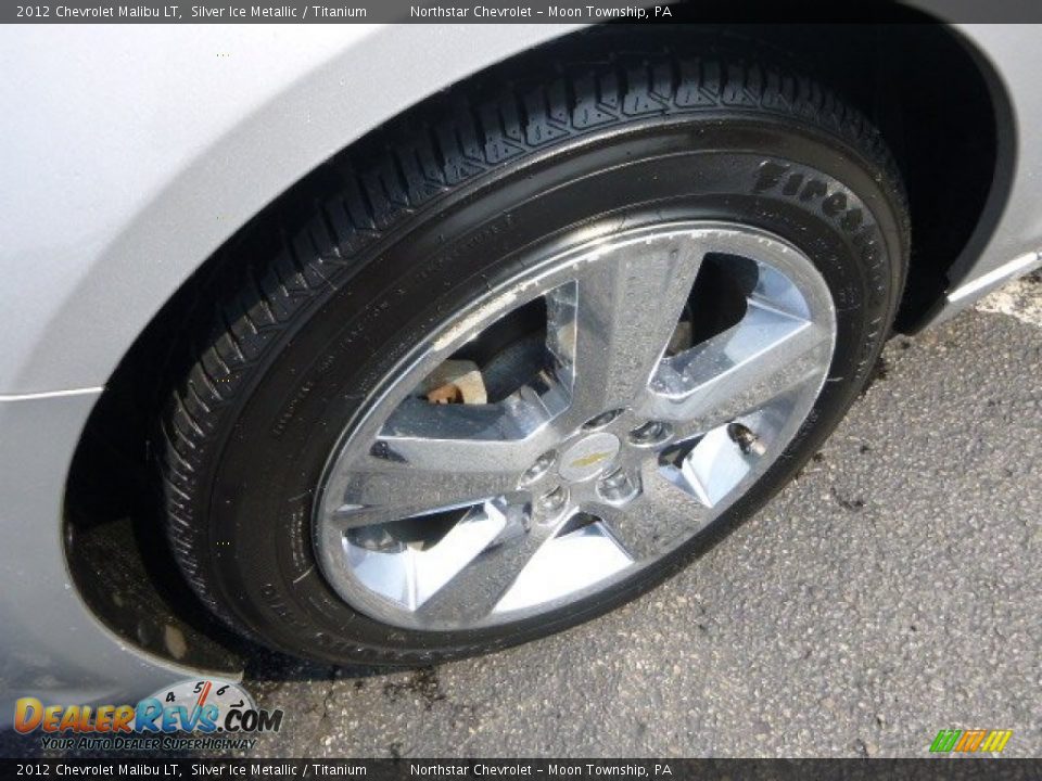 2012 Chevrolet Malibu LT Silver Ice Metallic / Titanium Photo #9