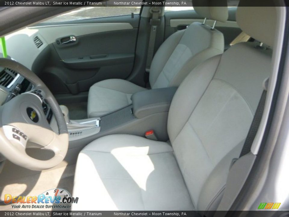 2012 Chevrolet Malibu LT Silver Ice Metallic / Titanium Photo #10