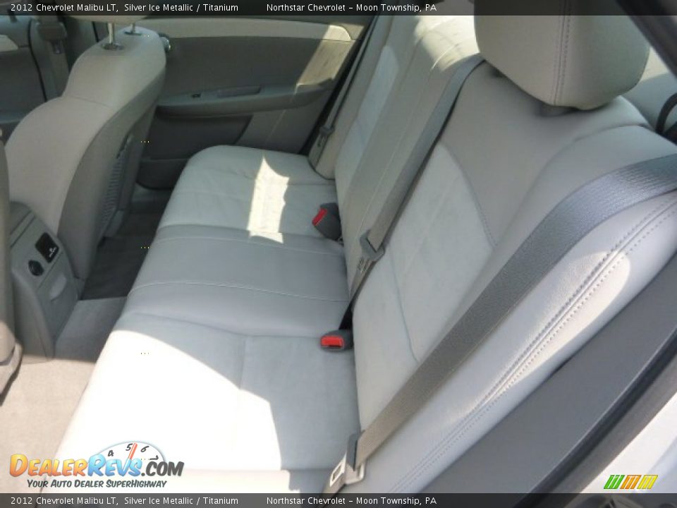 2012 Chevrolet Malibu LT Silver Ice Metallic / Titanium Photo #11
