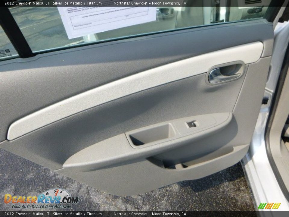 2012 Chevrolet Malibu LT Silver Ice Metallic / Titanium Photo #13