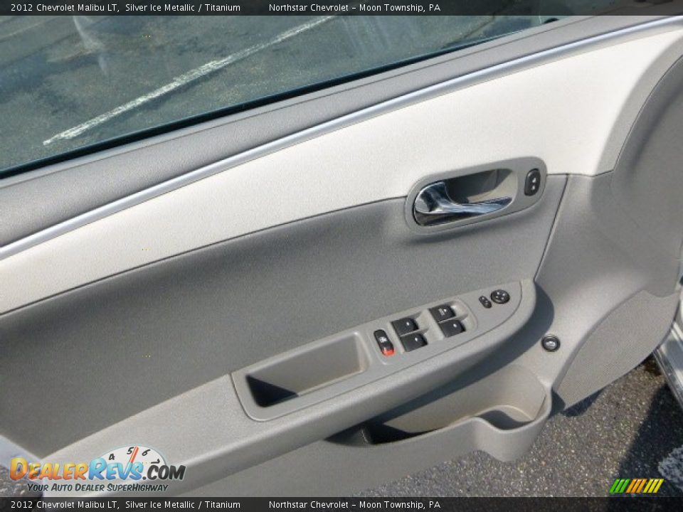 2012 Chevrolet Malibu LT Silver Ice Metallic / Titanium Photo #14