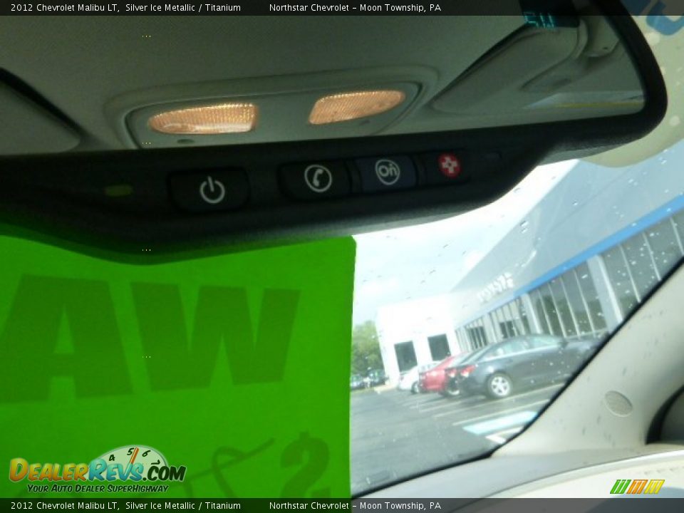 2012 Chevrolet Malibu LT Silver Ice Metallic / Titanium Photo #17