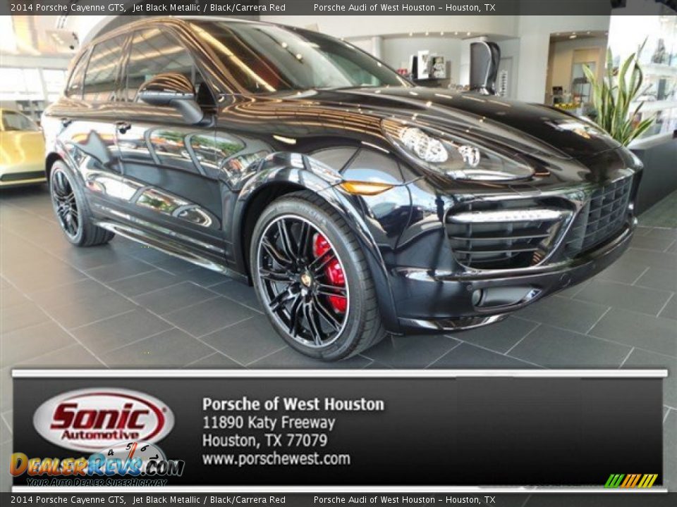 2014 Porsche Cayenne GTS Jet Black Metallic / Black/Carrera Red Photo #1