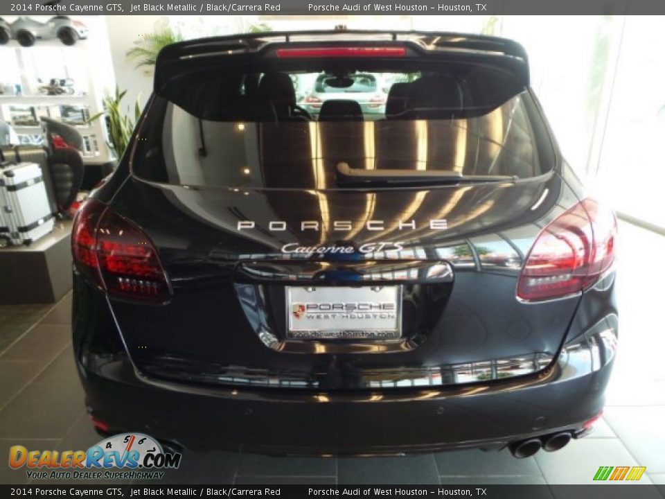 2014 Porsche Cayenne GTS Jet Black Metallic / Black/Carrera Red Photo #5