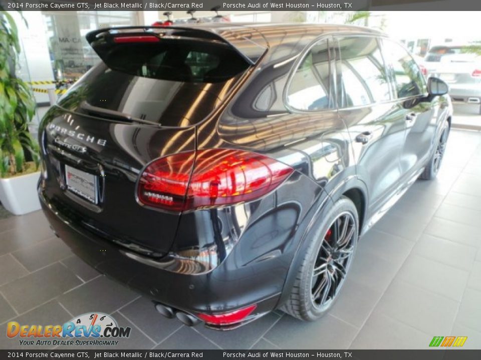 2014 Porsche Cayenne GTS Jet Black Metallic / Black/Carrera Red Photo #6