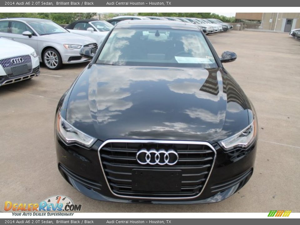 2014 Audi A6 2.0T Sedan Brilliant Black / Black Photo #2