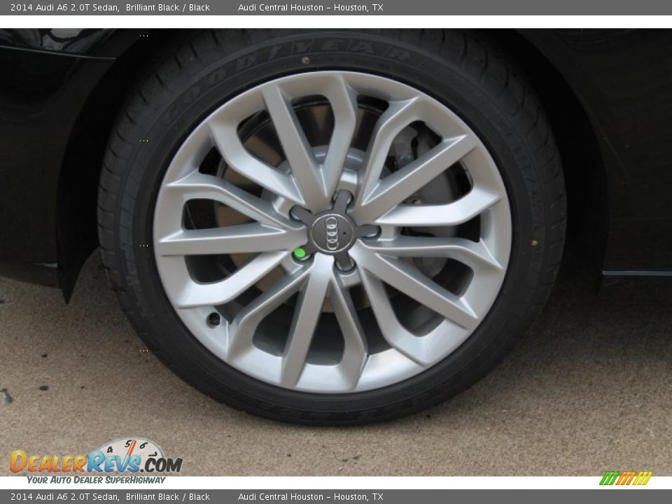 2014 Audi A6 2.0T Sedan Brilliant Black / Black Photo #4