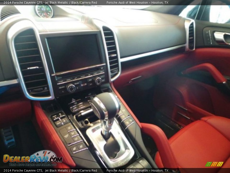 2014 Porsche Cayenne GTS Jet Black Metallic / Black/Carrera Red Photo #15