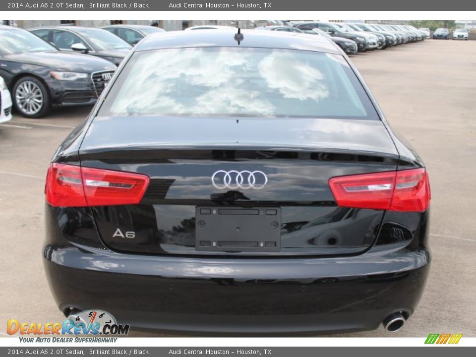 2014 Audi A6 2.0T Sedan Brilliant Black / Black Photo #7