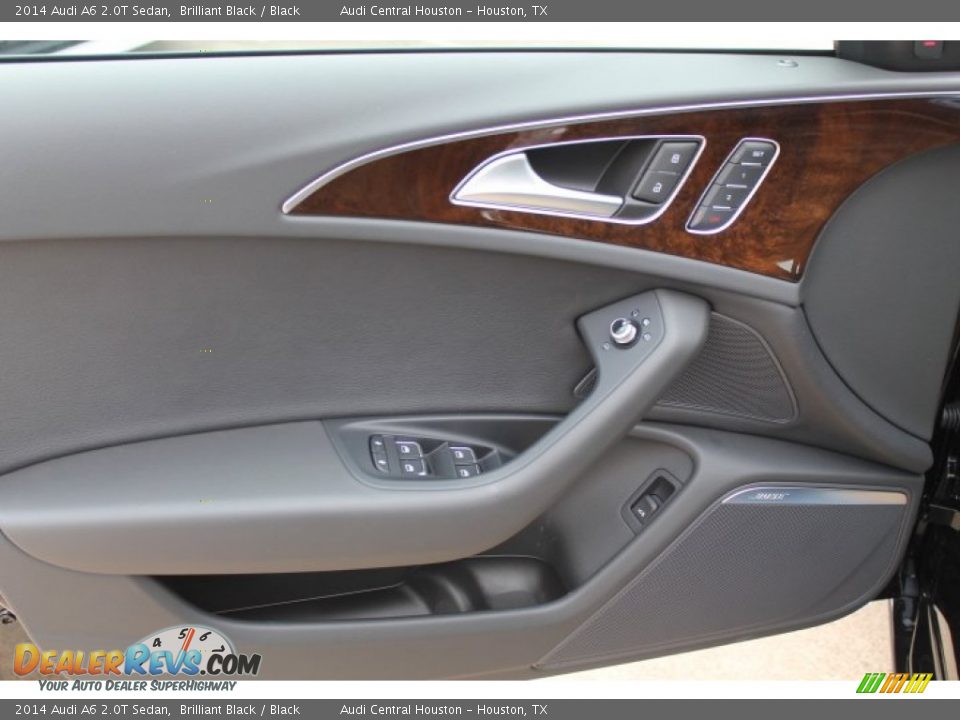 2014 Audi A6 2.0T Sedan Brilliant Black / Black Photo #8
