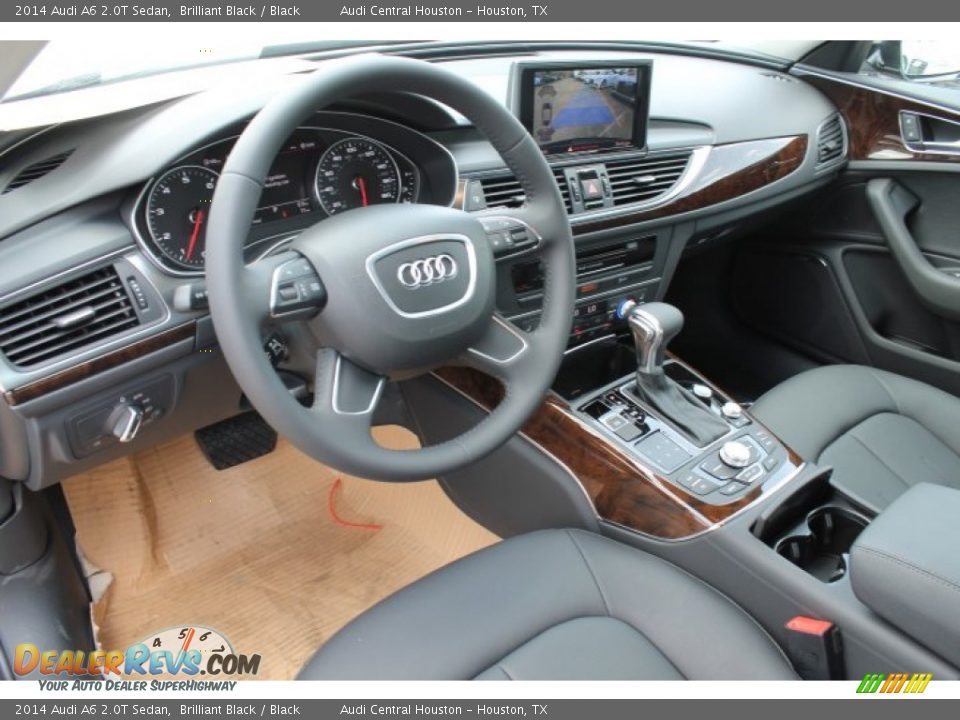 2014 Audi A6 2.0T Sedan Brilliant Black / Black Photo #11