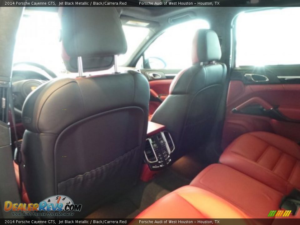 2014 Porsche Cayenne GTS Jet Black Metallic / Black/Carrera Red Photo #27