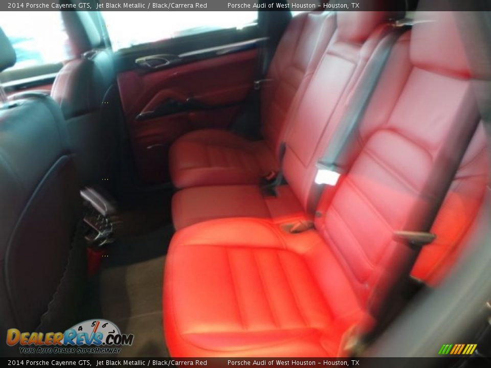 2014 Porsche Cayenne GTS Jet Black Metallic / Black/Carrera Red Photo #28