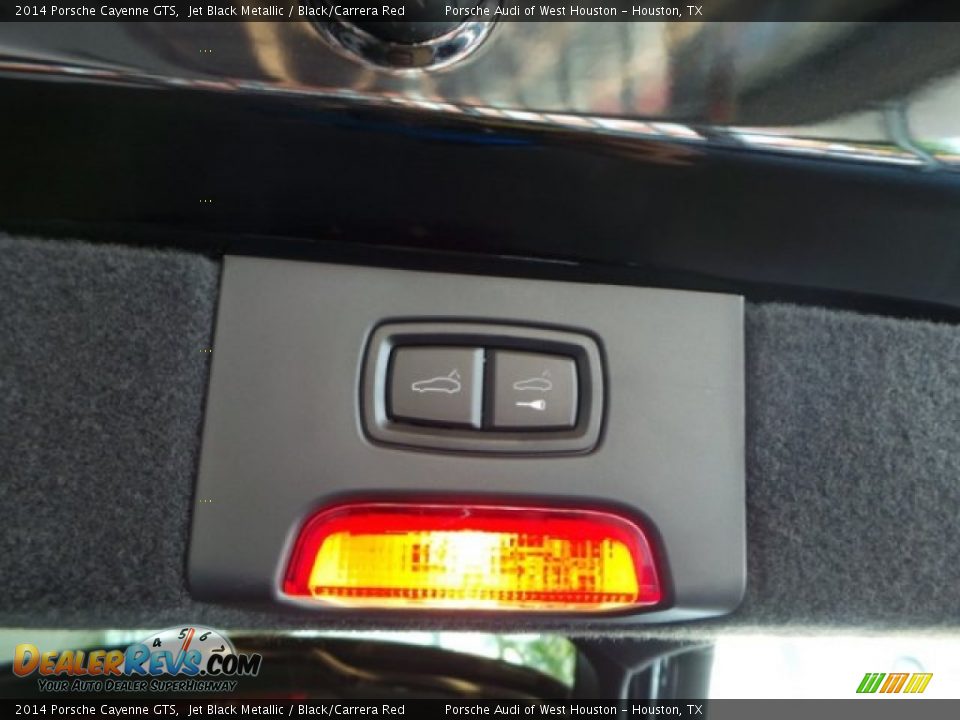 2014 Porsche Cayenne GTS Jet Black Metallic / Black/Carrera Red Photo #32