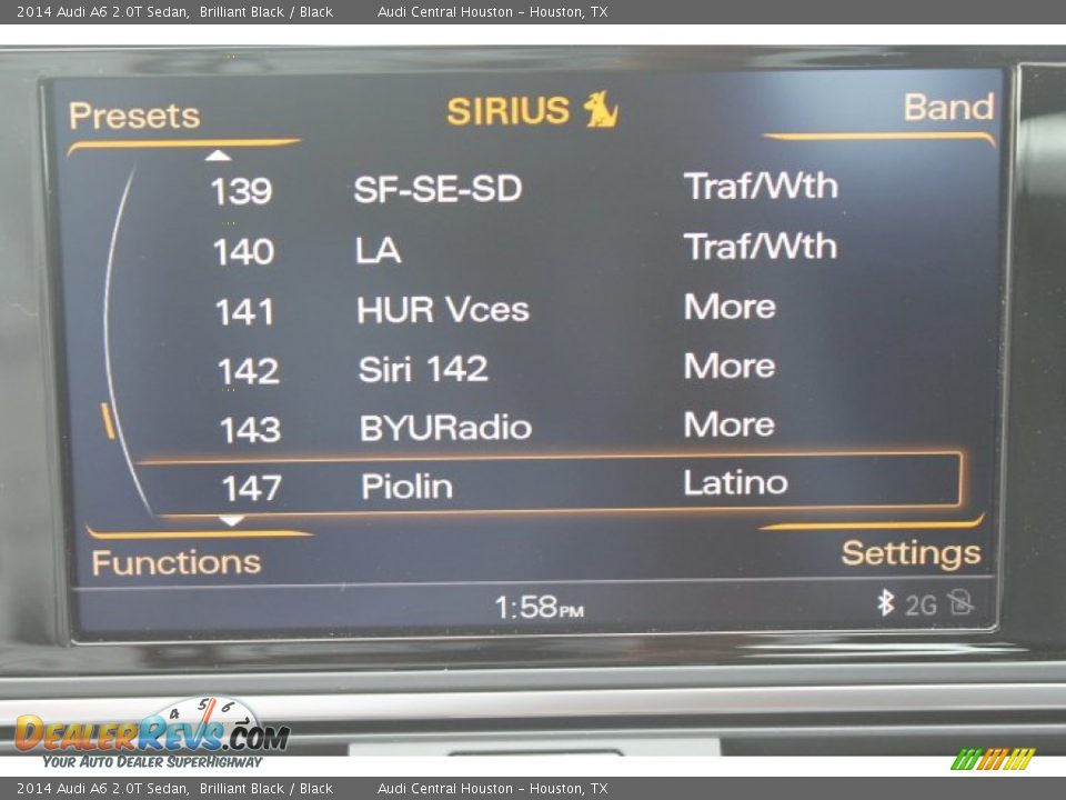 2014 Audi A6 2.0T Sedan Brilliant Black / Black Photo #23