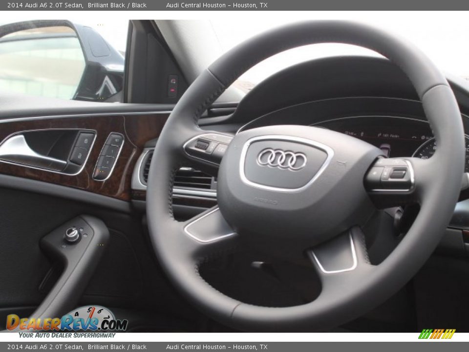 2014 Audi A6 2.0T Sedan Brilliant Black / Black Photo #29