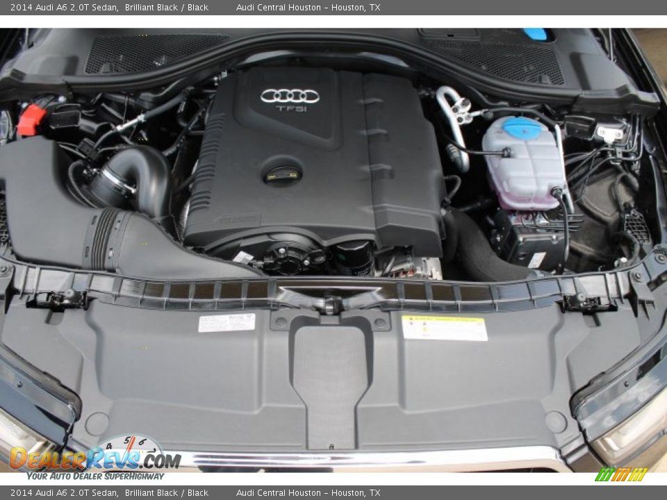 2014 Audi A6 2.0T Sedan Brilliant Black / Black Photo #31