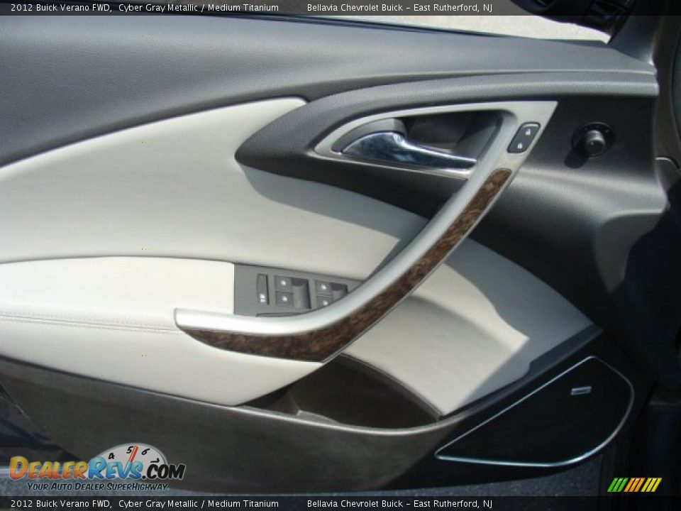 2012 Buick Verano FWD Cyber Gray Metallic / Medium Titanium Photo #5
