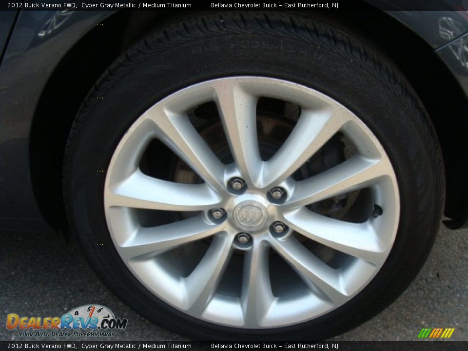 2012 Buick Verano FWD Cyber Gray Metallic / Medium Titanium Photo #13