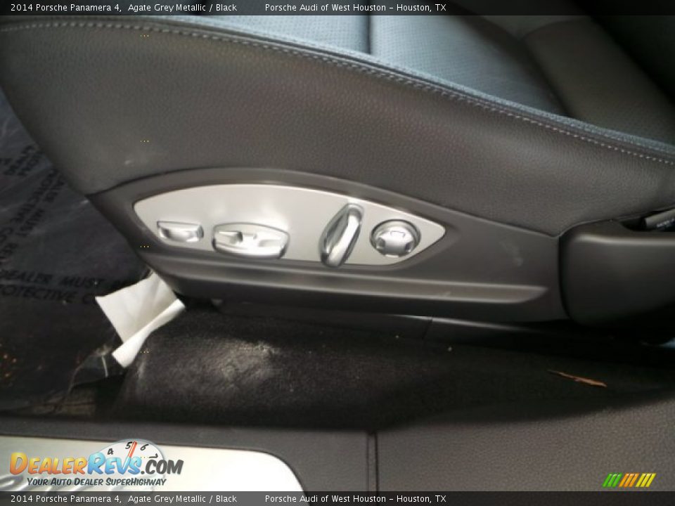2014 Porsche Panamera 4 Agate Grey Metallic / Black Photo #16