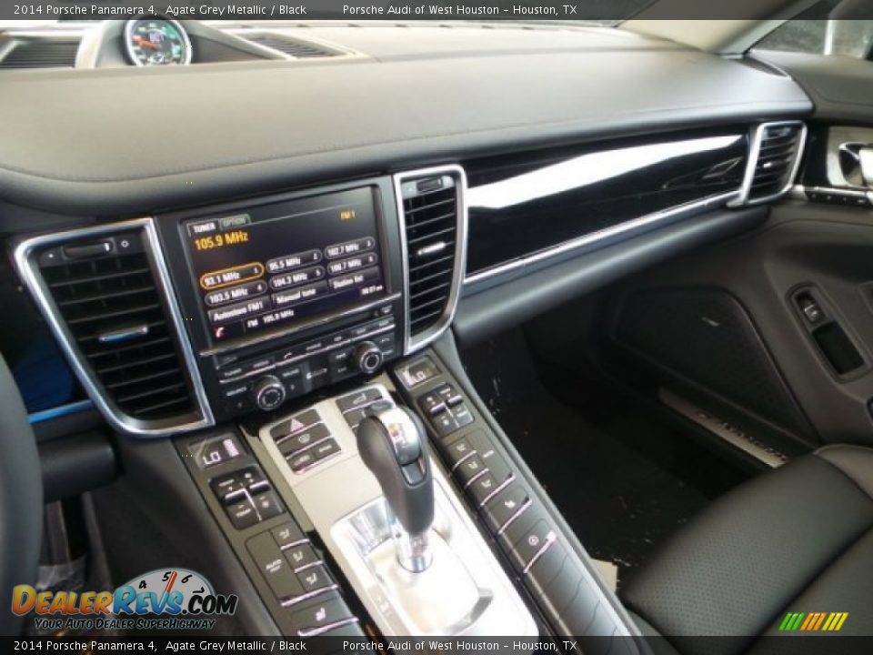 2014 Porsche Panamera 4 Agate Grey Metallic / Black Photo #17