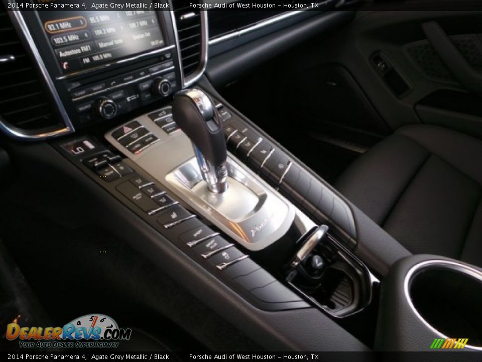2014 Porsche Panamera 4 Agate Grey Metallic / Black Photo #18