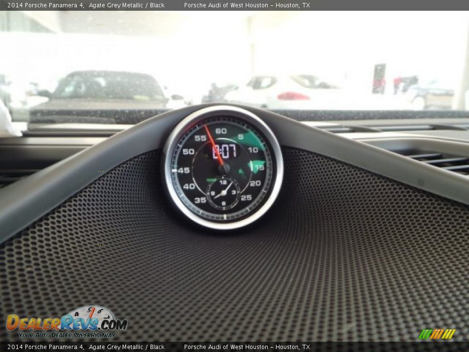 2014 Porsche Panamera 4 Agate Grey Metallic / Black Photo #20