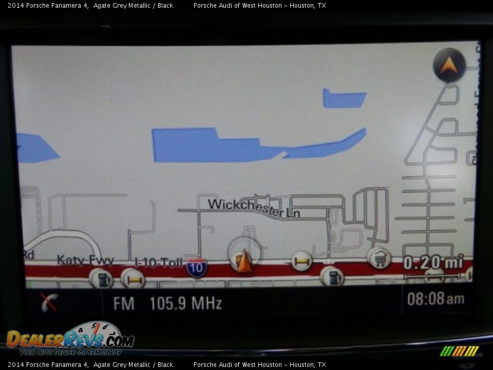 2014 Porsche Panamera 4 Agate Grey Metallic / Black Photo #21