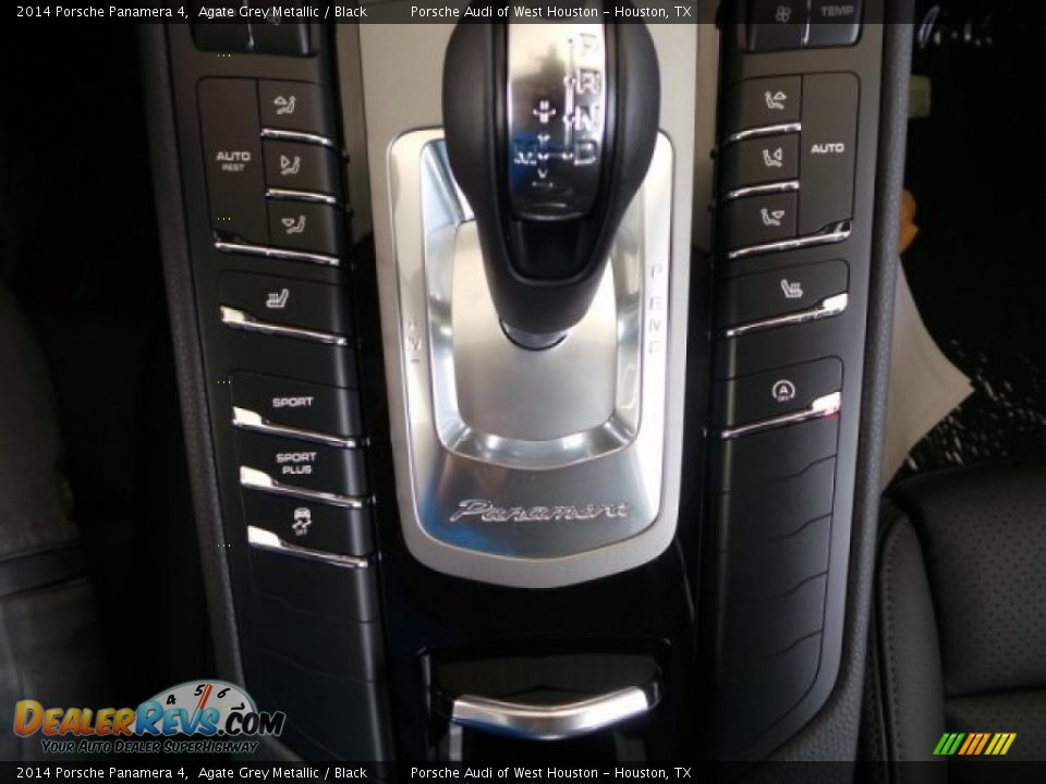 2014 Porsche Panamera 4 Agate Grey Metallic / Black Photo #24
