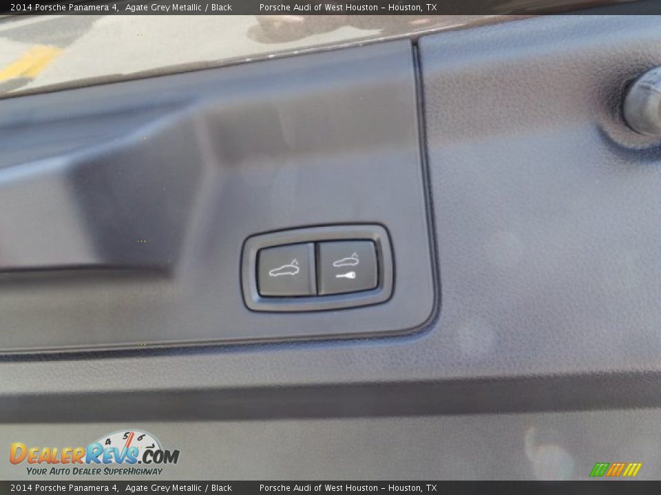 2014 Porsche Panamera 4 Agate Grey Metallic / Black Photo #32