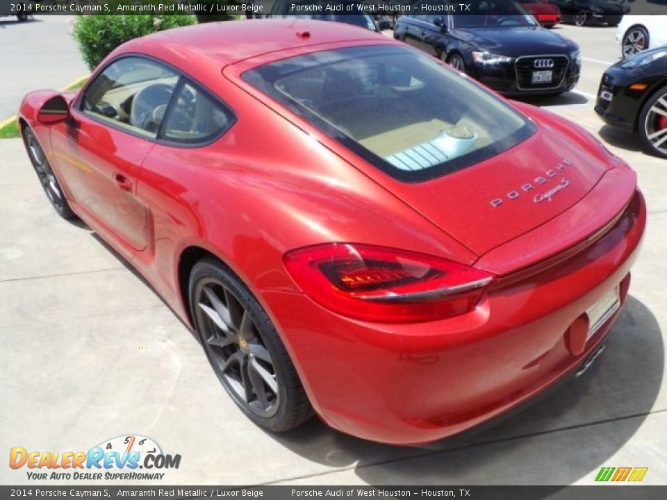Amaranth Red Metallic 2014 Porsche Cayman S Photo #5