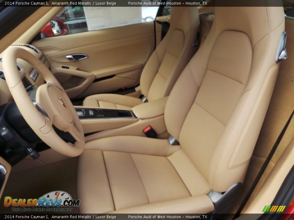 Front Seat of 2014 Porsche Cayman S Photo #13
