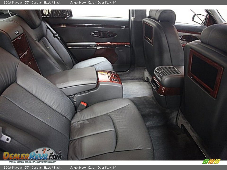 Rear Seat of 2009 Maybach 57  Photo #11