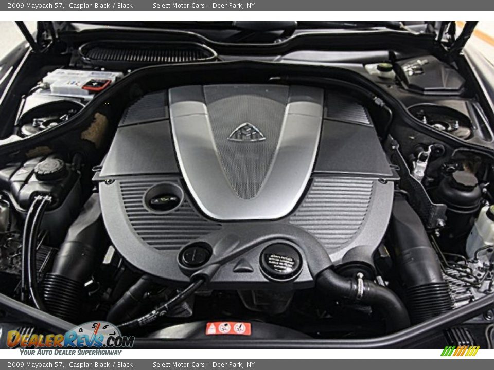 2009 Maybach 57  5.5 Liter Twin-Turbocharged SOHC 36-Valve VVT V12 Engine Photo #12