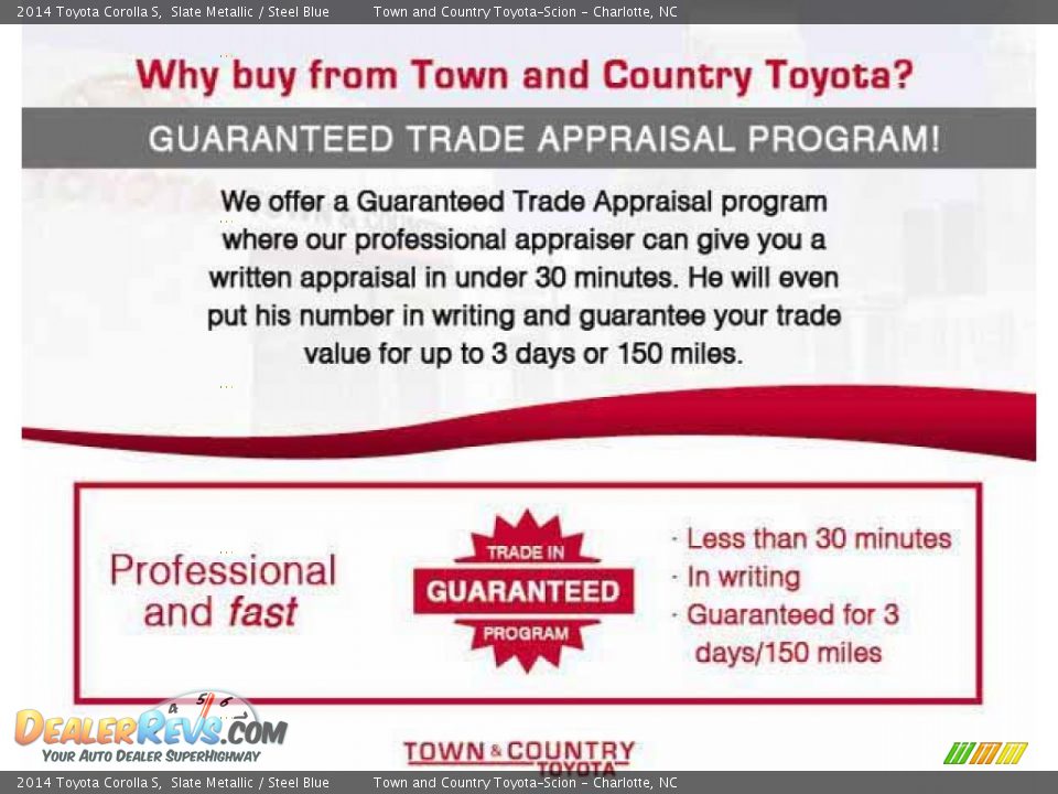 2014 Toyota Corolla S Slate Metallic / Steel Blue Photo #25