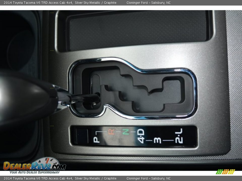 2014 Toyota Tacoma V6 TRD Access Cab 4x4 Silver Sky Metallic / Graphite Photo #16