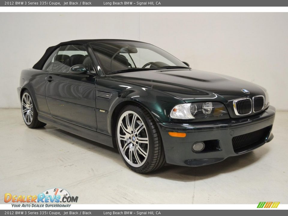 2012 BMW 3 Series 335i Coupe Jet Black / Black Photo #2