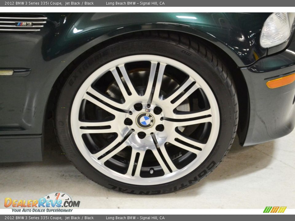2012 BMW 3 Series 335i Coupe Jet Black / Black Photo #3