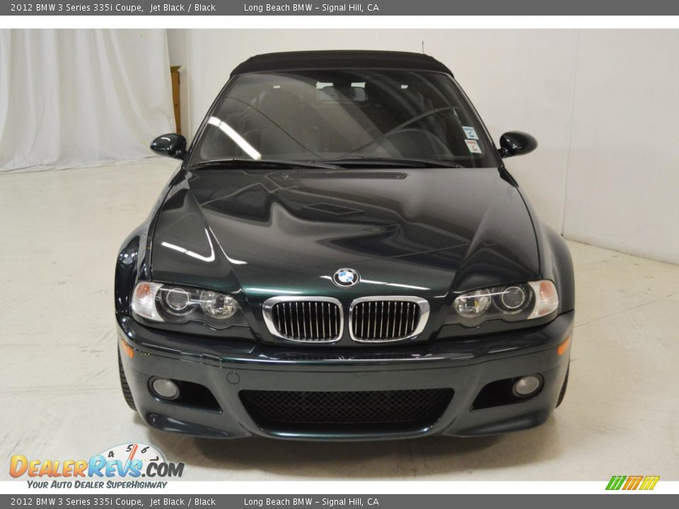 2012 BMW 3 Series 335i Coupe Jet Black / Black Photo #4