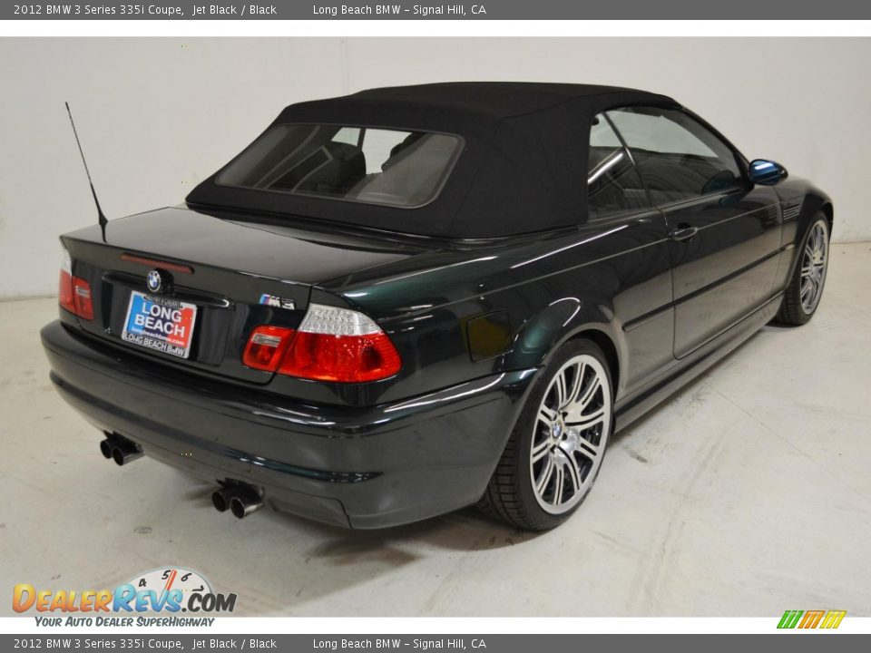 2012 BMW 3 Series 335i Coupe Jet Black / Black Photo #5