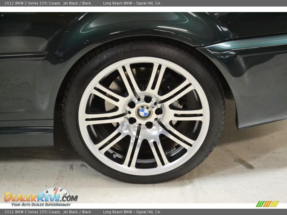 2012 BMW 3 Series 335i Coupe Jet Black / Black Photo #8