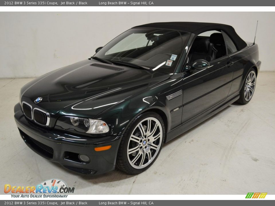 2012 BMW 3 Series 335i Coupe Jet Black / Black Photo #9