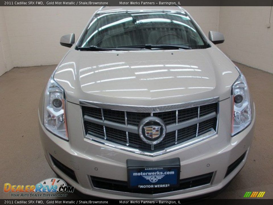 2011 Cadillac SRX FWD Gold Mist Metallic / Shale/Brownstone Photo #2