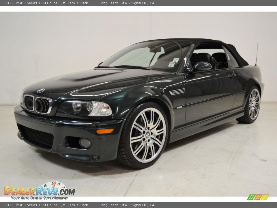 2012 BMW 3 Series 335i Coupe Jet Black / Black Photo #10