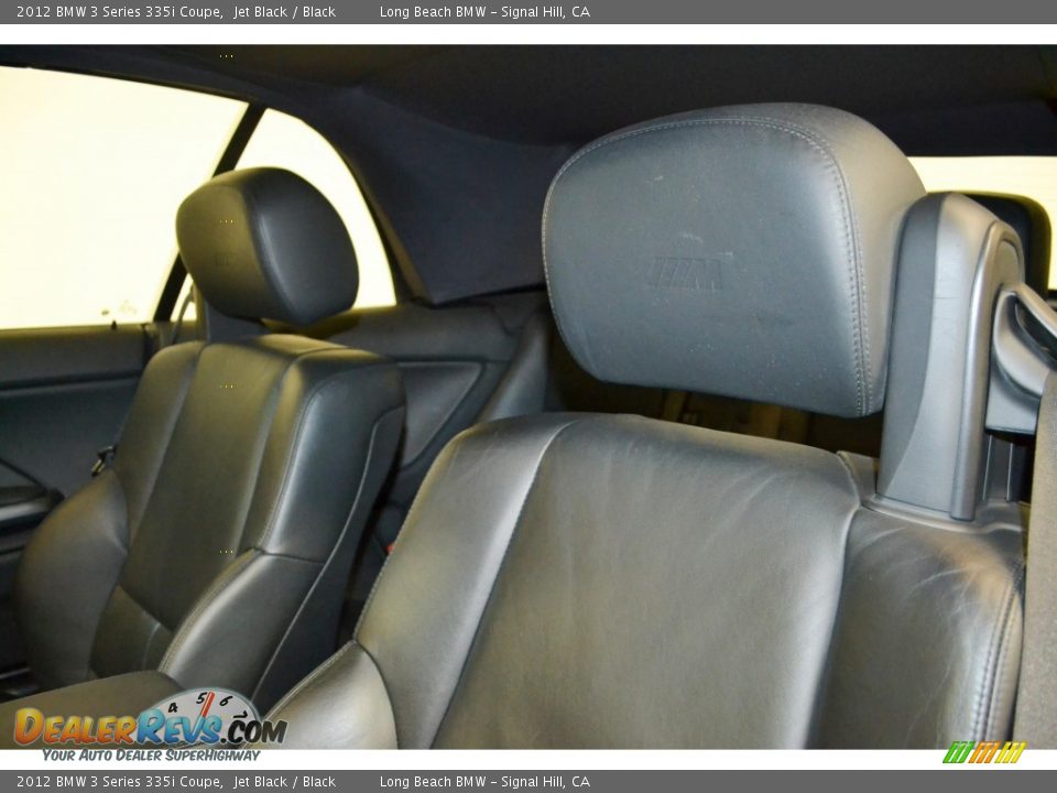 2012 BMW 3 Series 335i Coupe Jet Black / Black Photo #14