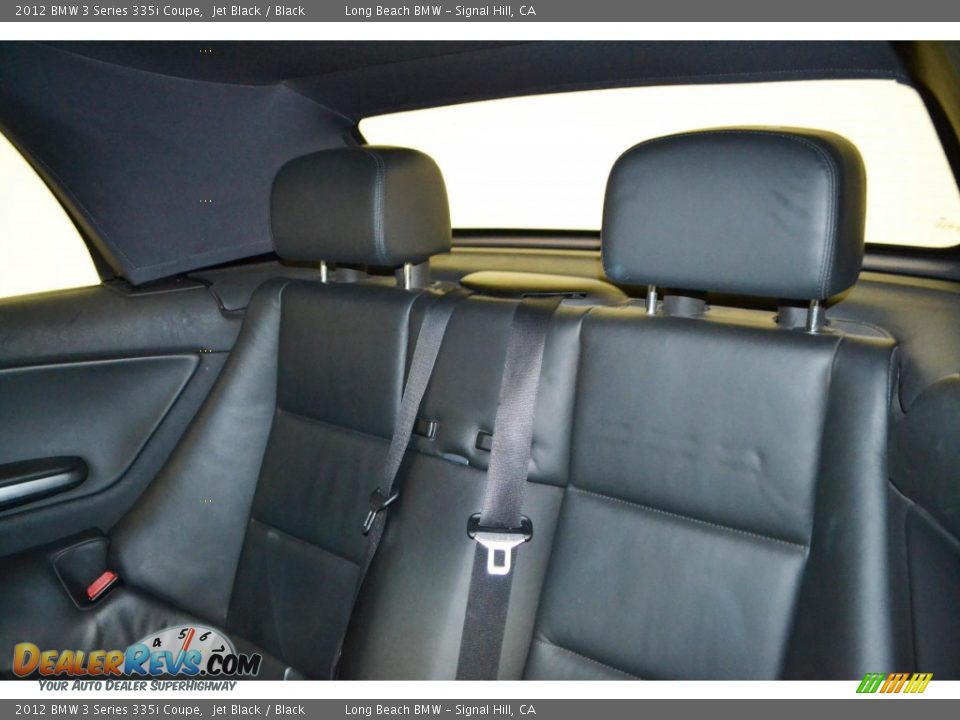 2012 BMW 3 Series 335i Coupe Jet Black / Black Photo #15